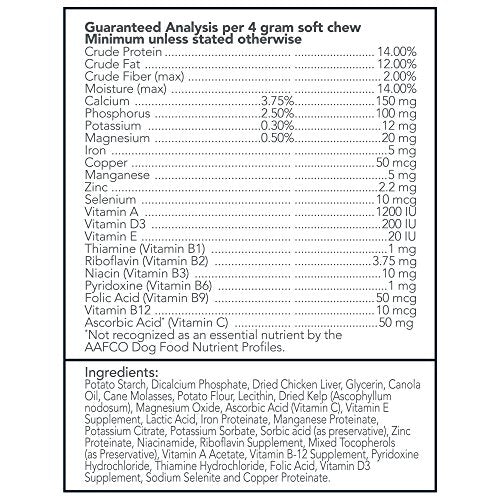 Vet's Best Multi-Vitamin Soft Chew Dog Supplements | Vitamins for Dogs | Supports Dogs Physical and Mental Health | 30 Day Supply
