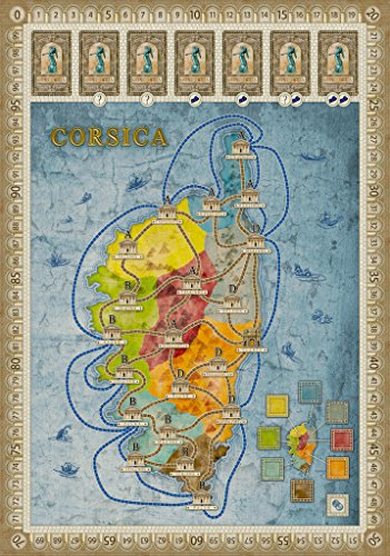 Concordia: Gallia and Corsica Board Game