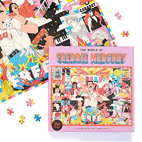 Laurence King The World of Freddie Mercury 1000 Piece Puzzle