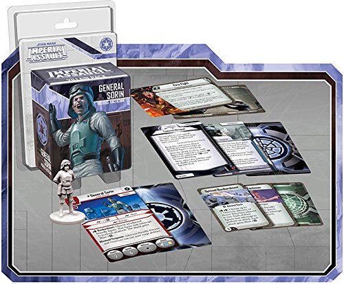 Star Wars Imperial Assault Board Game General Sorin VILLAIN PACK | Strategy Game | Battle Game for Adults and Teens | Ages 14+ | 1-5 Players | Avg. Playtime 1-2 Hours | Made by Fantasy Flight Games