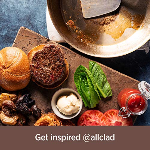 All-Clad 6508 SS Copper Core 5-Ply Bonded Dishwasher Safe Stockpot/Cookware, 8-Quart, Silver