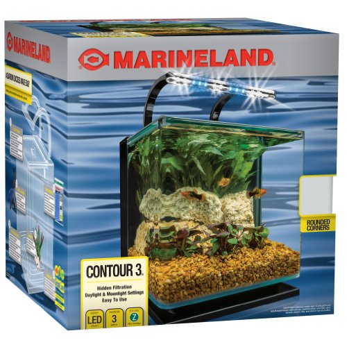 Marineland Aquarium Kit - Contour 3G (3G Rail Light), Shippable
