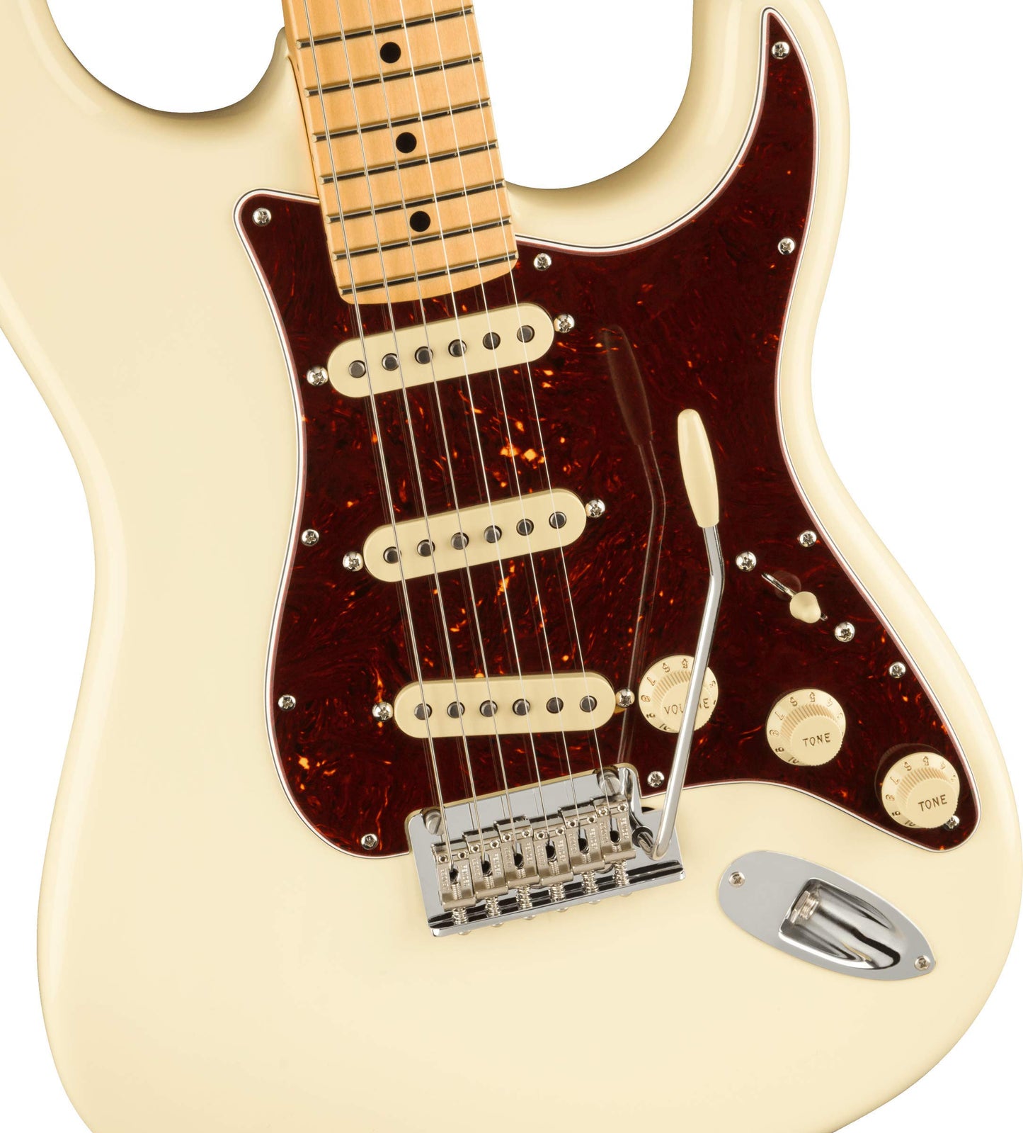 Fender American Professional II Stratocaster - Olympic White with Maple Fingerboard