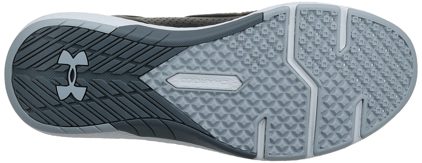 Under Armour Men's Charged Commit Tr 3, Black (001)/White, 12 M US