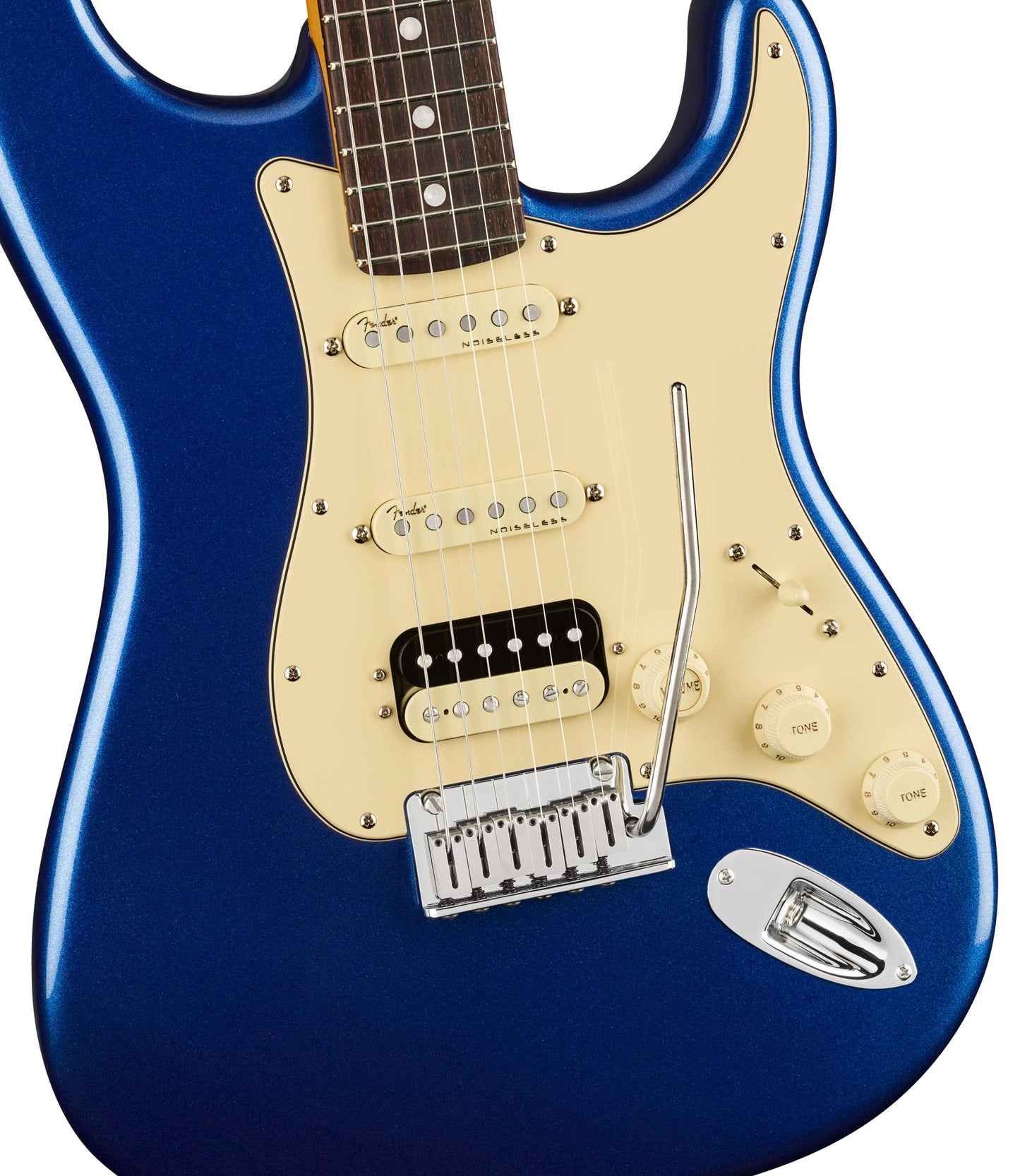 Fender American Ultra Stratocaster HSS - Cobra Blue with Rosewood Fingerboard