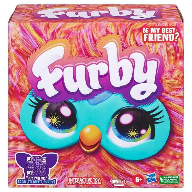 Furby Coral Interactive Plush Toy - English Version