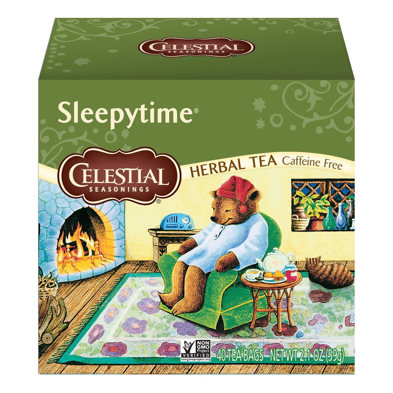Celestial Seasonings Herbal Tea Classic Sleepytime - Caffeine Free 40 Bag(S)