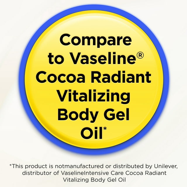 Equate Moisture Care Cocoa Divine Body Oil Gel, 6.8 fl. Oz.