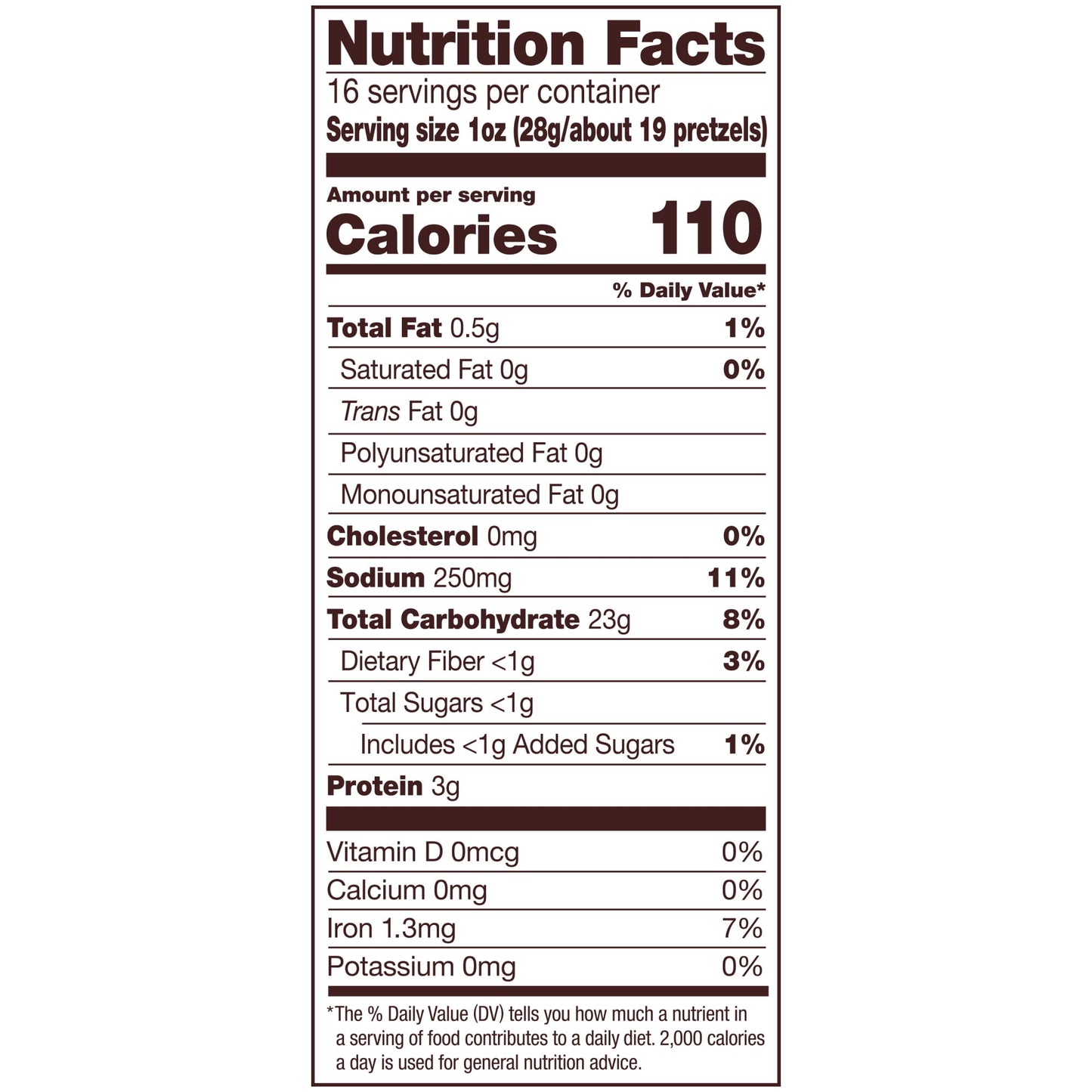 Snyder's of Hanover Pretzels, Mini Pretzels, Family Size 16 oz