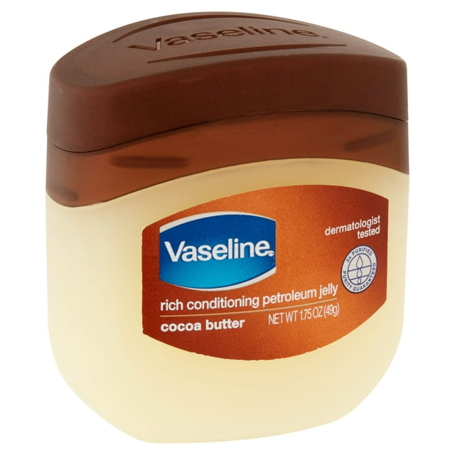 Vaseline Petroleum Jelly Cocoa Butter 1.75 Oz.