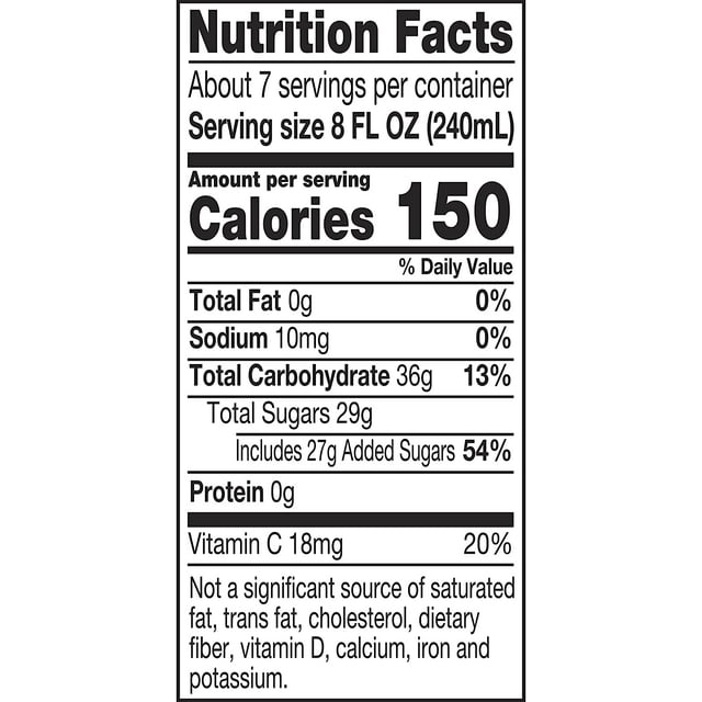 Welch's Passion Fruit Fruit Juice Drink, 59 fl oz carton