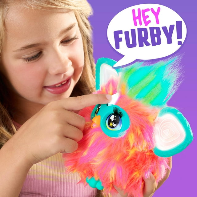Furby Coral Interactive Plush Toy - English Version
