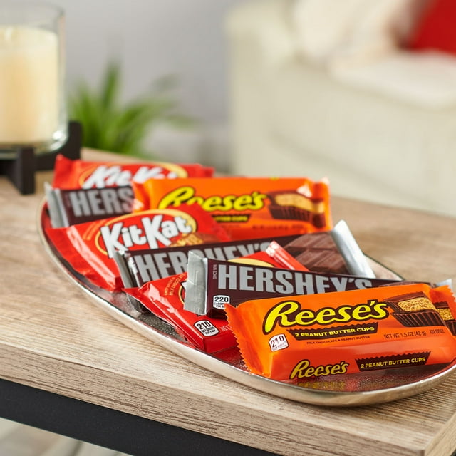 Hershey's, Kit Kat® And Reese's Assorted Milk Chocolate Candy, Variety Box 27.3 oz, 18 Count