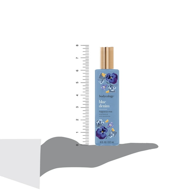 Bodycology Blue Denim Fragrance Body Mist, 8 oz.