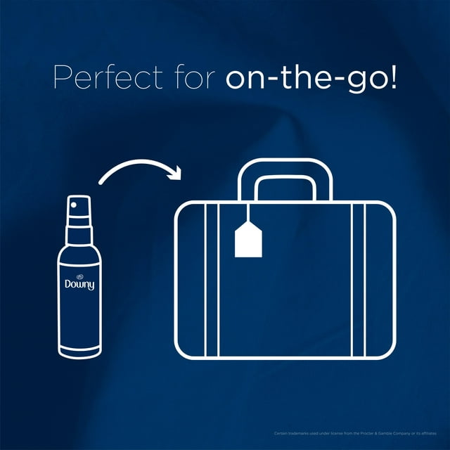 Downy Wrinkle Releaser and Refresher Fabric Spray, Starch Alternative, Fresh Scent, 3 fl oz