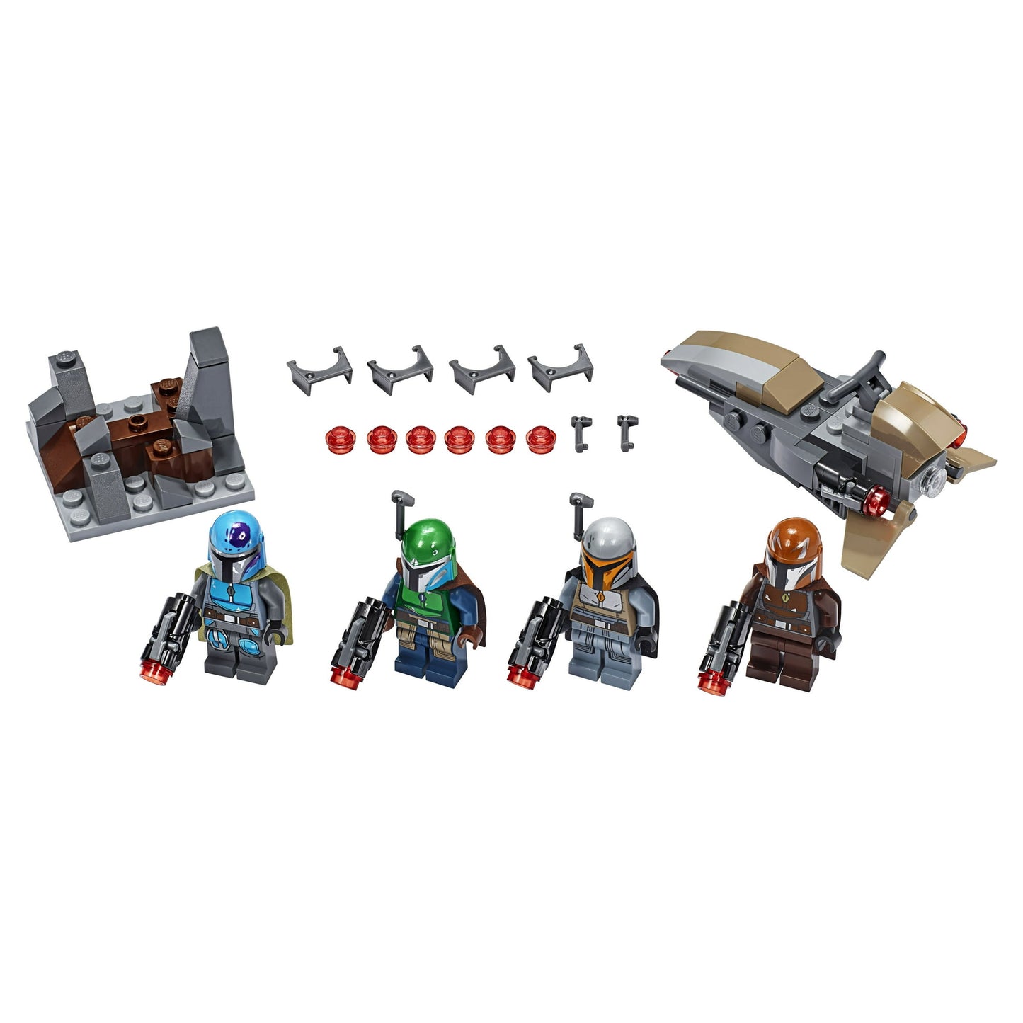 LEGO Star Wars Mandalorian Battle Pack 75267 Shock Troopers and Speeder Bike Building Kit (102 Pieces)