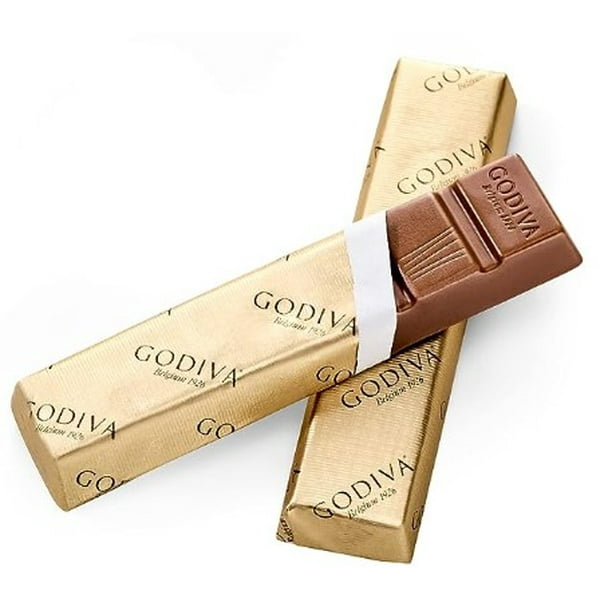 Godiva Signature Salted Caramel Milk Chocolate Mini Bars, 8 Count, 3.1 oz