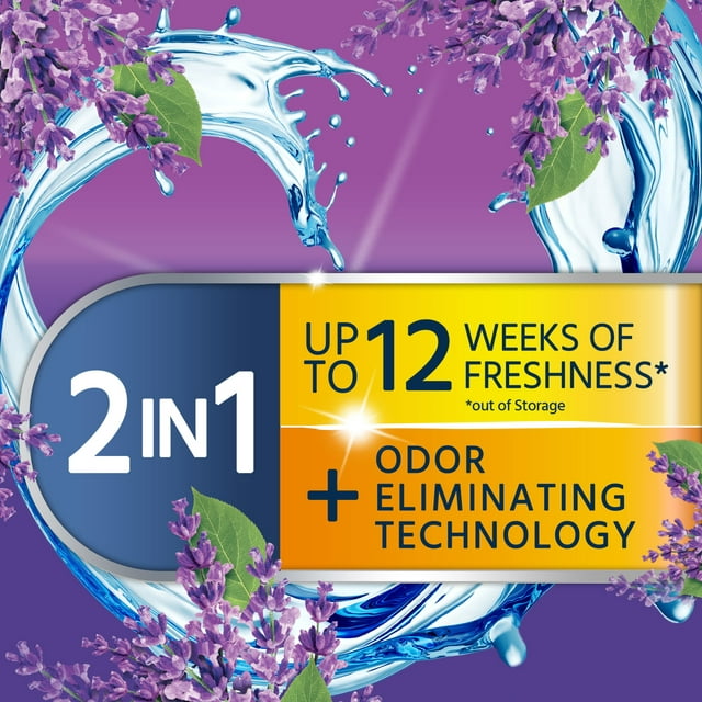 Purex Crystals In-Wash Fragrance and Scent Booster, Lavender Blossom, 21 Ounce