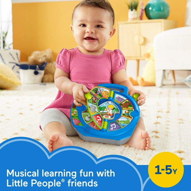 Fisher-Price Little People World of Animals See ‘n Say Toddler Musical Learning Toy