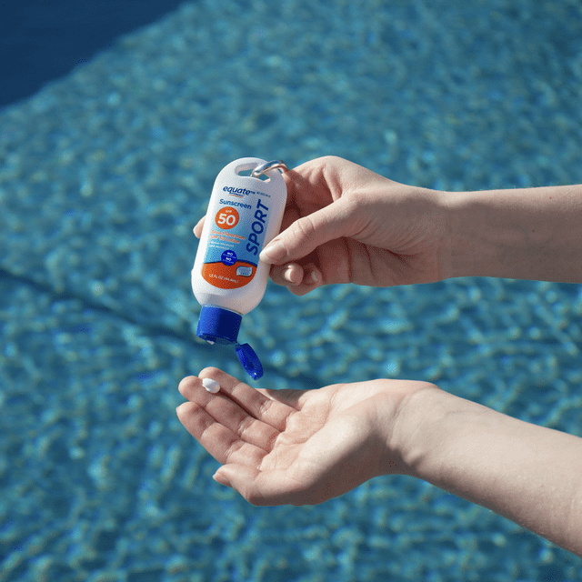 Equate Sport Broad Spectrum Sunscreen Lotion, SPF 50, 1.5 fl oz