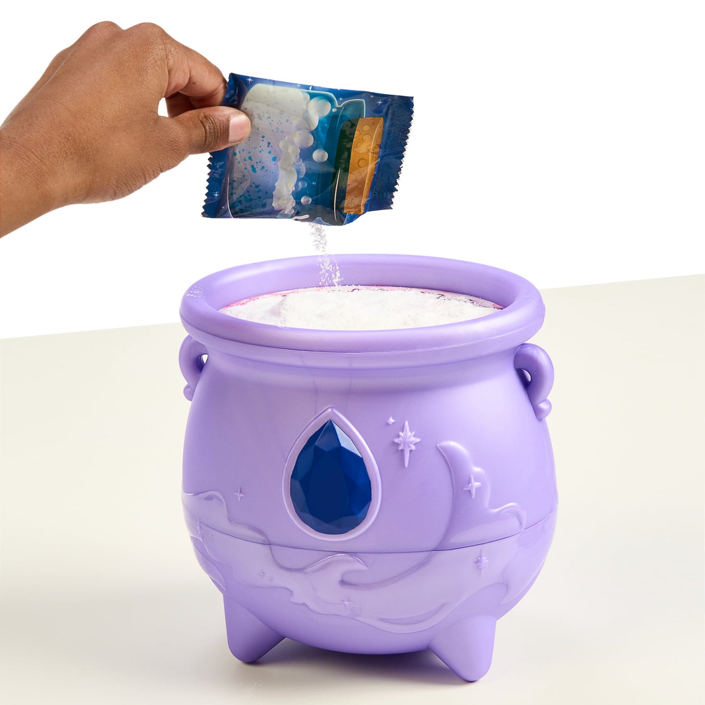 Magic Mixies Color Surprise Magic Purple Cauldron, Colors and Styles May Vary, Ages 5+