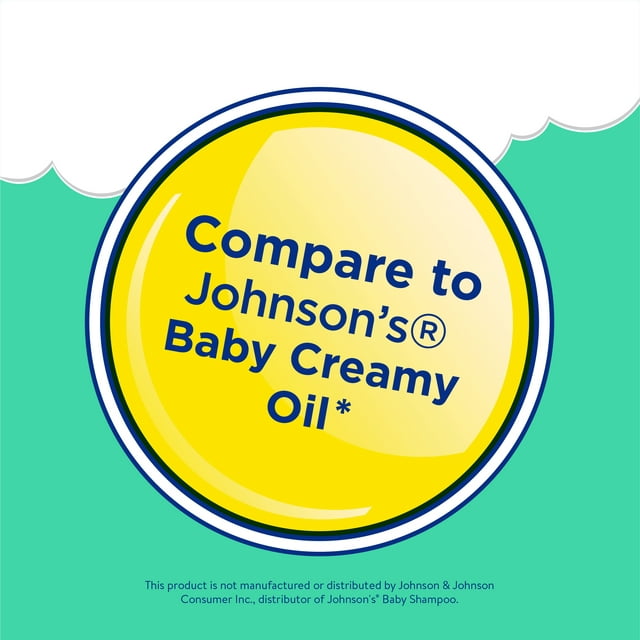 Equate Baby Hypoallergenic Baby Oil Cream, 8 fl oz