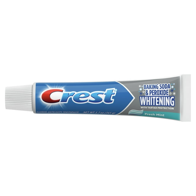 Crest Cavity Protection Toothpaste, Whitening Baking Soda, Fresh Mint, 5.7 oz