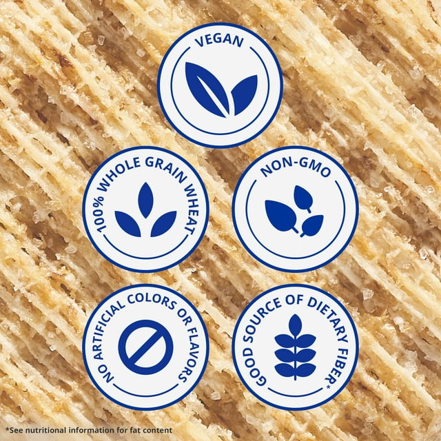 Triscuit Thin Crisps Original Whole Grain Wheat Crackers, Vegan Crackers, 7.1 oz