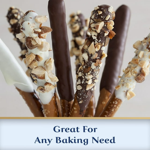 GHIRARDELLI Dark Chocolate Flavored Melting Wafers, 10 oz Bag