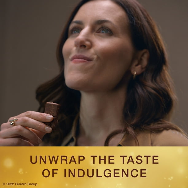 Ferrero Rocher Premium Chocolate Bar, Milk Chocolate Hazelnut, 3.1 oz