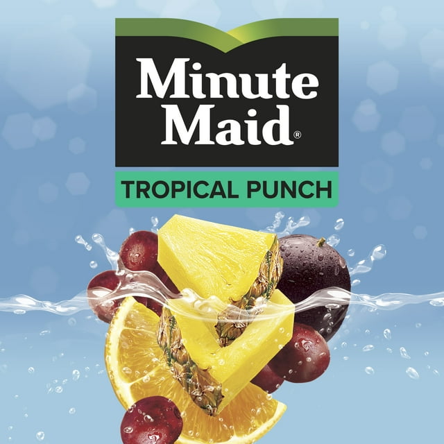 Minute Maid Tropical Fruit Punch Drink, 59 fl oz Carton