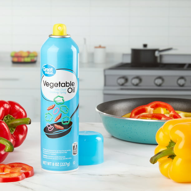 Great Value Original Cooking Spray, 8 oz