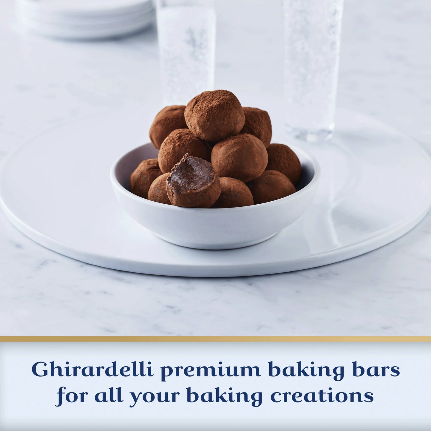 GHIRARDELLI Premium 60% Cacao Bittersweet Chocolate Baking Bar, 4 oz Bar