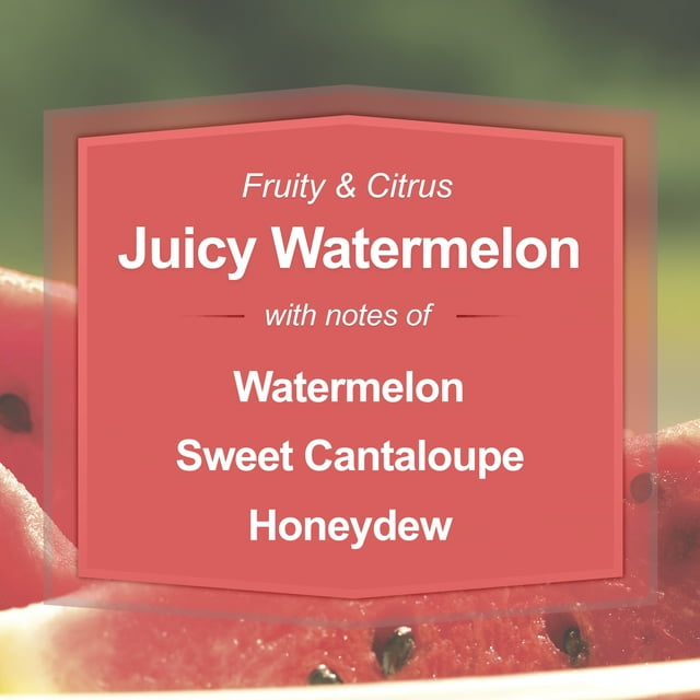 Mainstays Juicy Watermelon Scented Single-Wick Twist Jar Candle, 7 oz