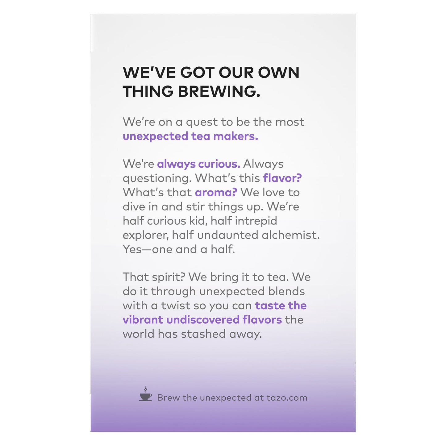 TAZO Dessert Delights Black Tea, Glazed Lemon Loaf, Caffeinated, Tea Bags 15 Count Box