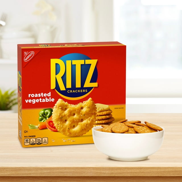 RITZ Roasted Vegetable Crackers, 13.3 oz