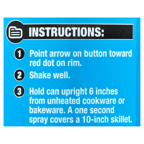 Great Value Original Cooking Spray, 8 oz