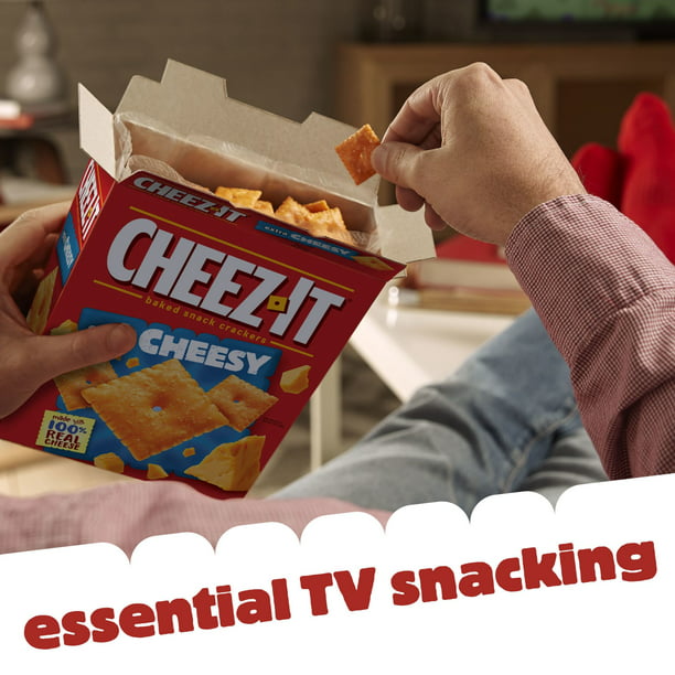Cheez-It Extra Cheesy Cheese Crackers, 12.4 oz