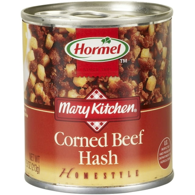 HORMEL MARY KITCHEN Corned Beef Hash, Shelf Stable, 7.5 oz Aluminum Can