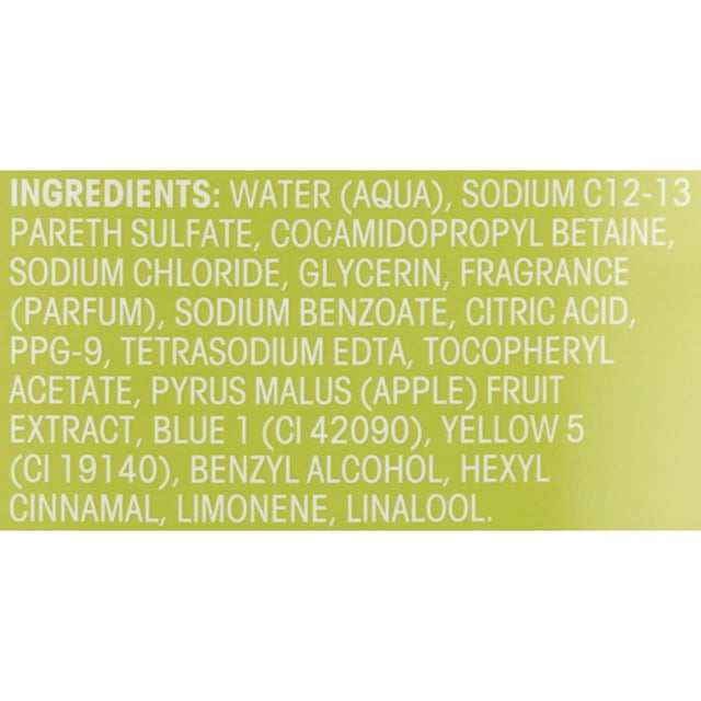 Suave Essentials Gentle Body Wash, Juicy Green Apple, 30 oz