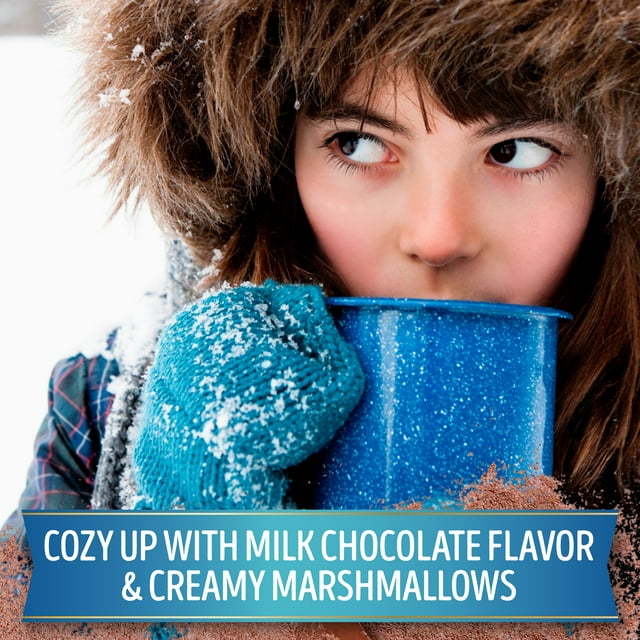 Swiss Miss Chocolate Hot Cocoa Mix With Marshmallows, 8 Count