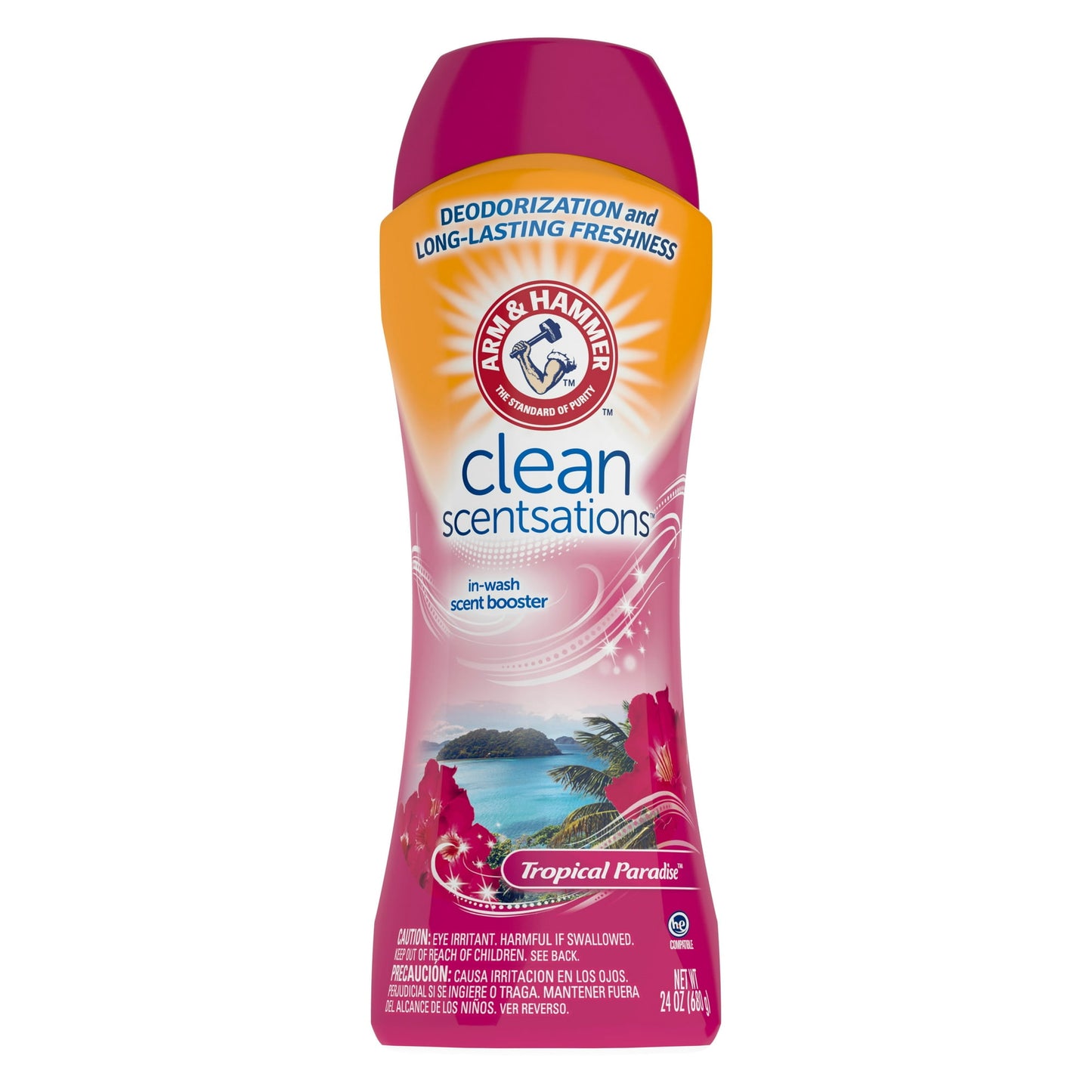 Arm and Hammer In-Wash Scent Booster, Tropical Paradise, 24 oz
