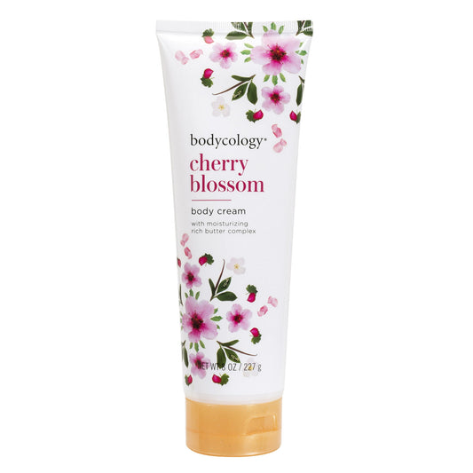 Bodycology Moisturizing Body Cream, Cherry Blossom, 8 oz