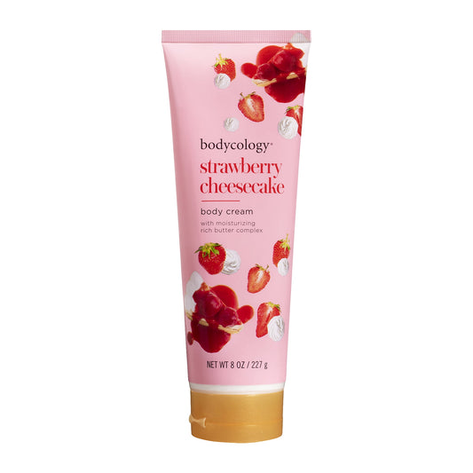 Bodycology Strawberry Cheesecake Body Cream, 8 oz