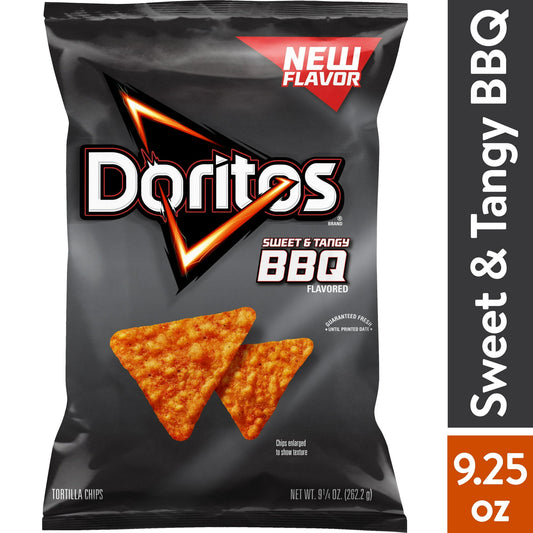 Doritos Sweet and Tangy BBQ, 9.25 oz Bag