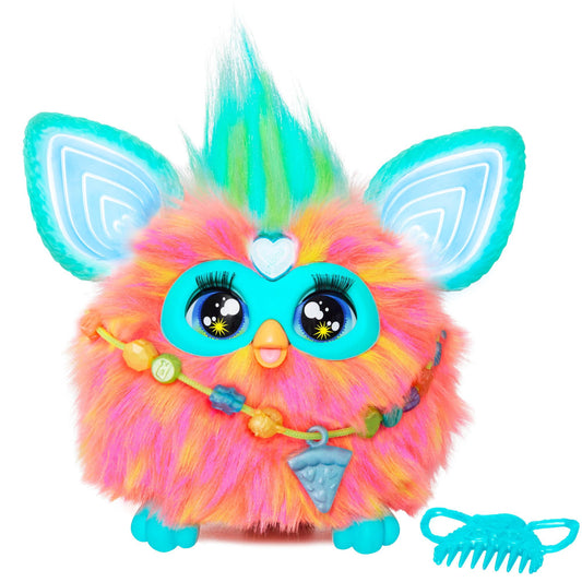 Furby Coral Interactive Plush Toy - English Version