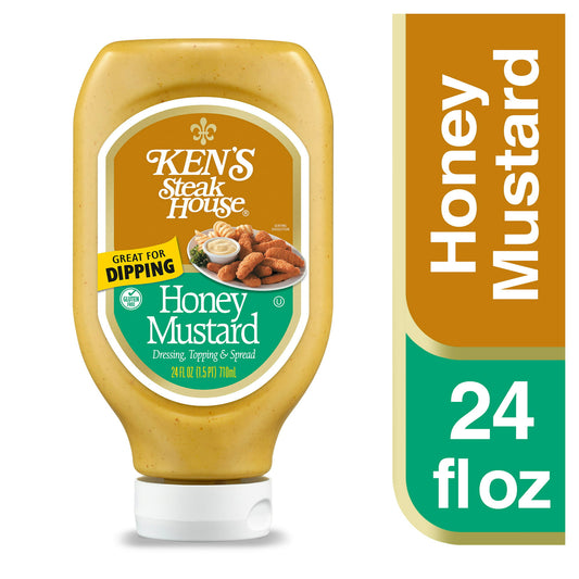 Ken's Steak House Honey Mustard, 24 fl oz