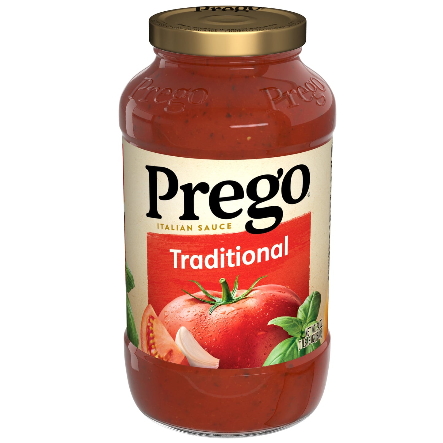 Prego Traditional Spaghetti Sauce, 24 oz Jar