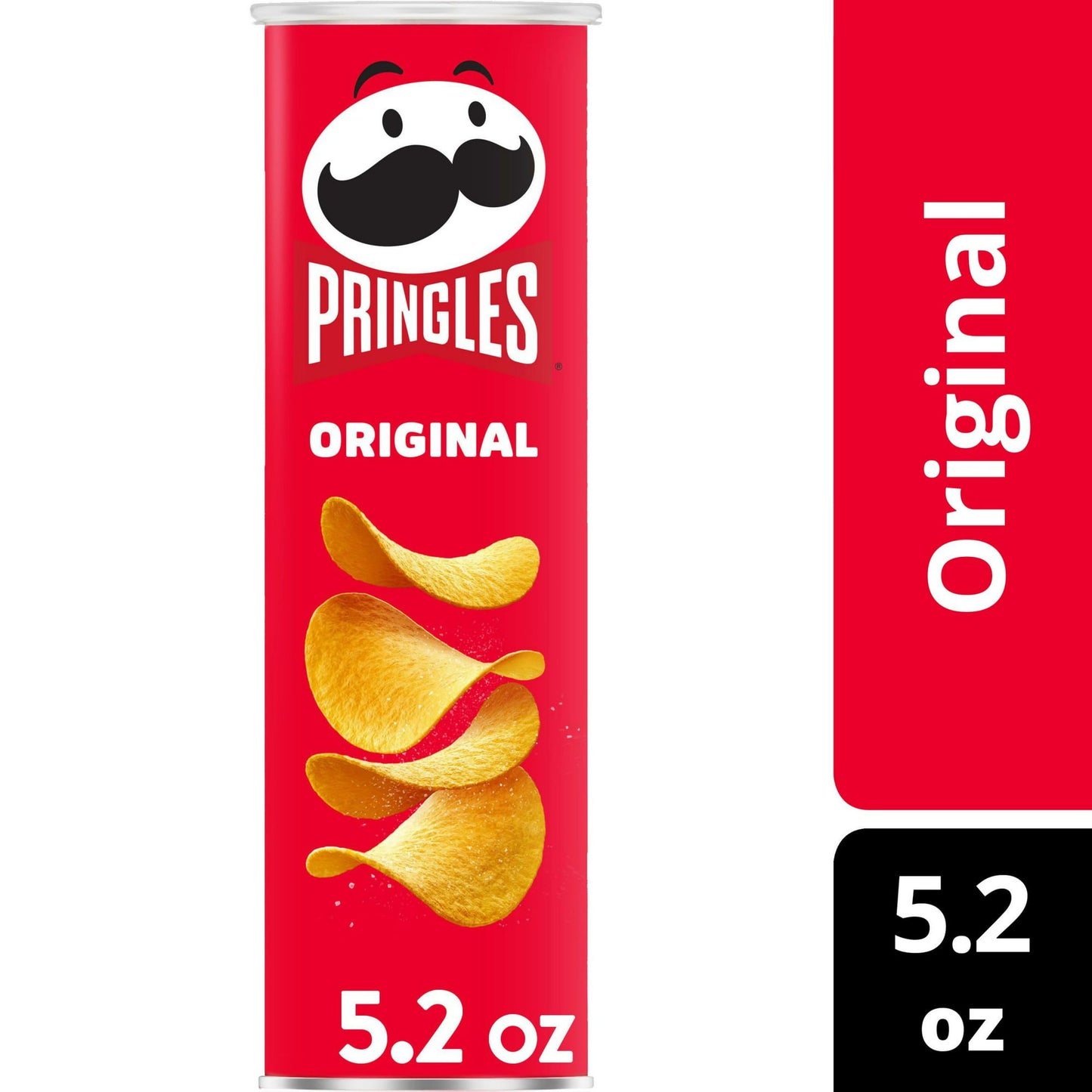 Pringles Original Potato Crisps Chips, 5.0z