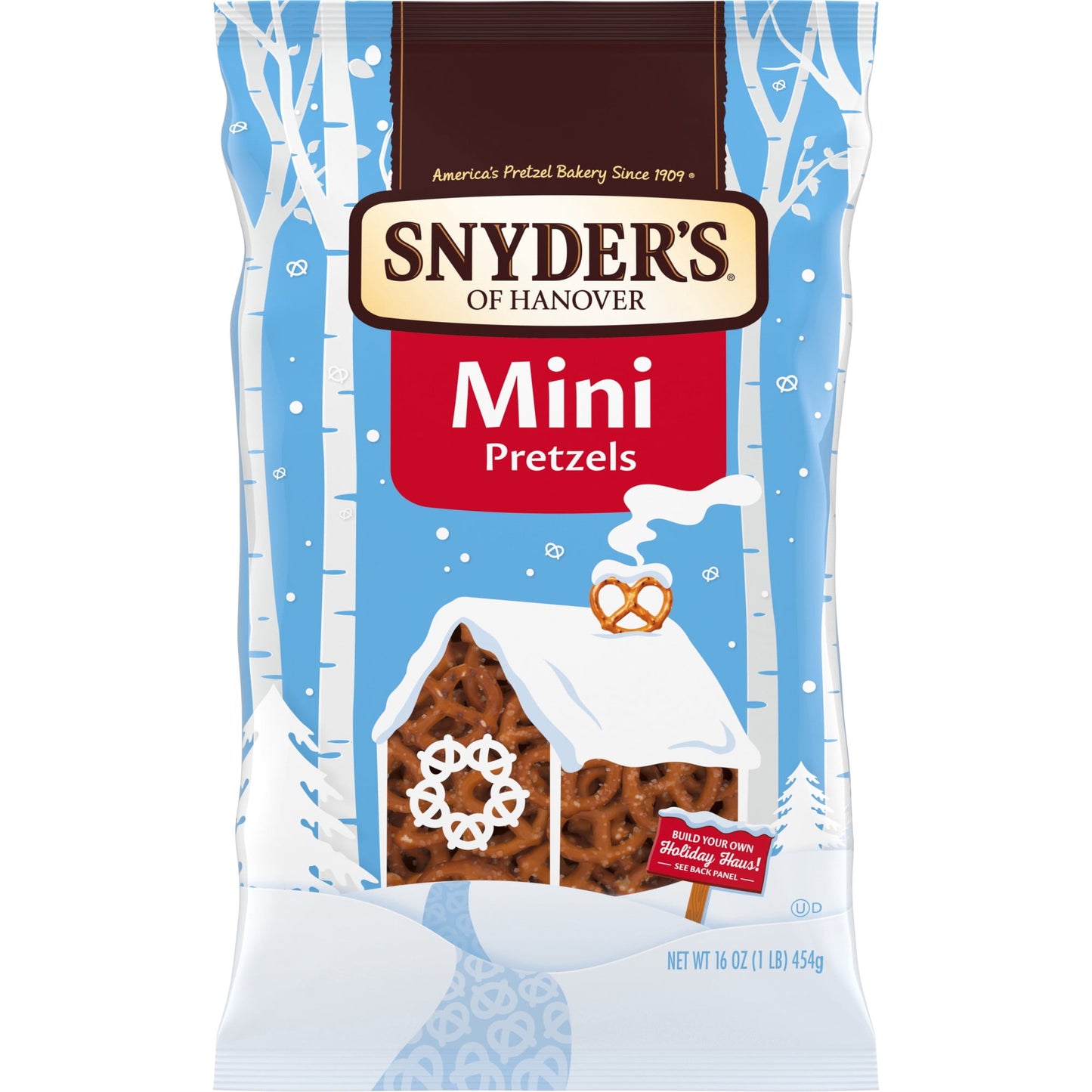 Snyder's of Hanover Pretzels, Mini Pretzels, Family Size 16 oz